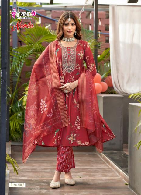 Mystic9 namita vol 1 catologue kurti wholesale